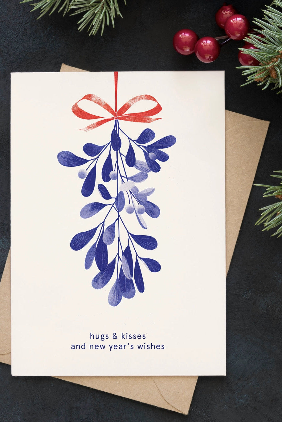 Hugs & Kisses Holiday Card