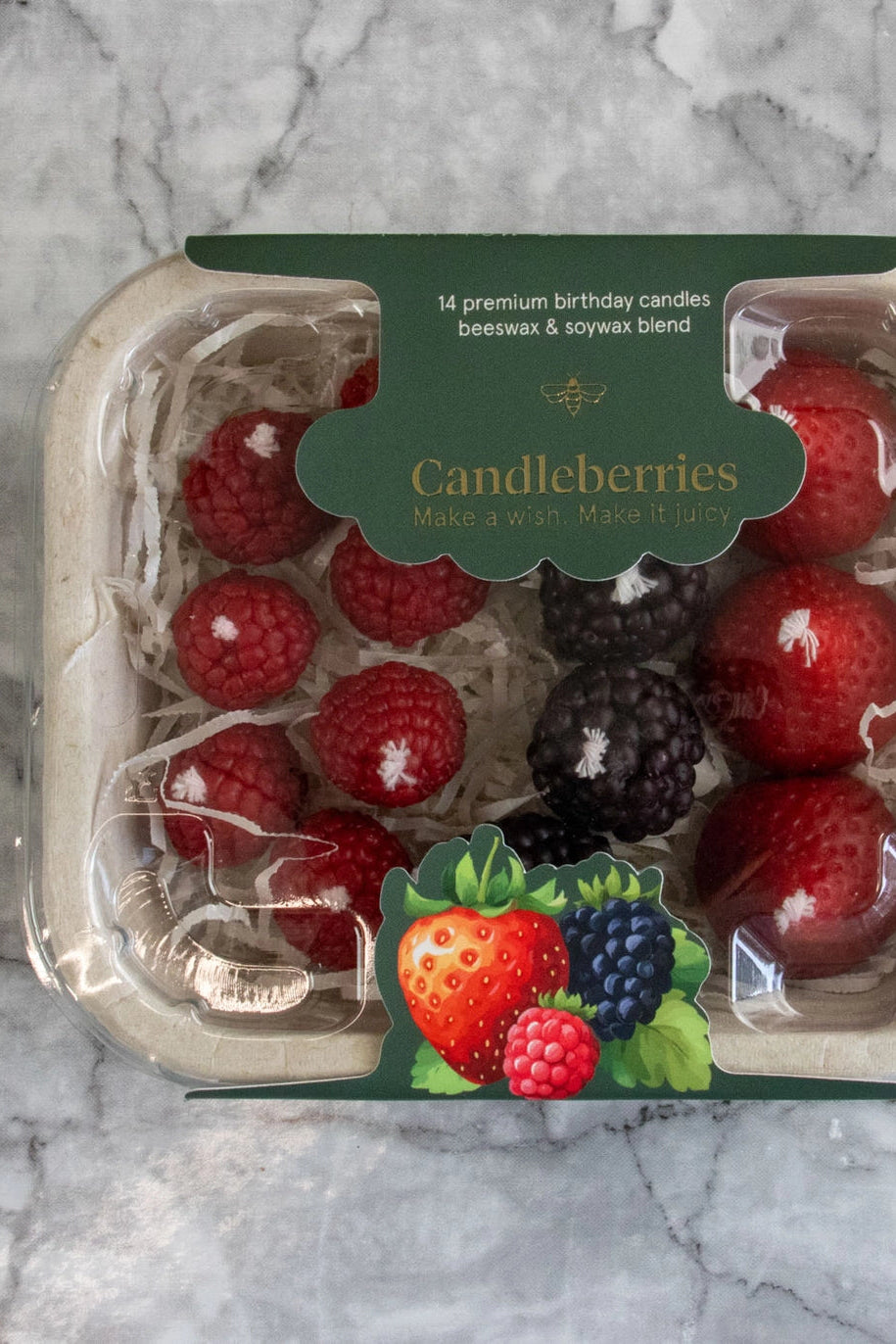 Candleberries - Berry-Shaped Cake Candles
