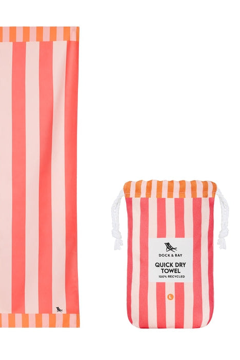 Quick Dry Towel - Raspberry
