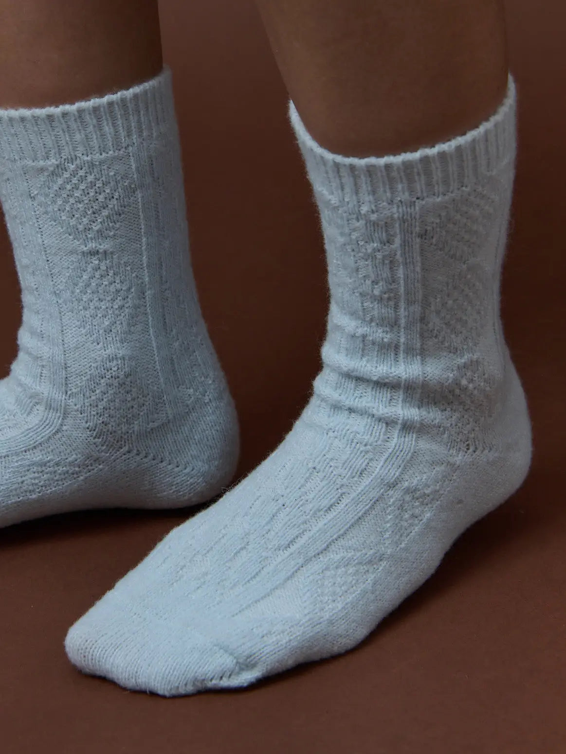 Fisherman Wool Crew Socks