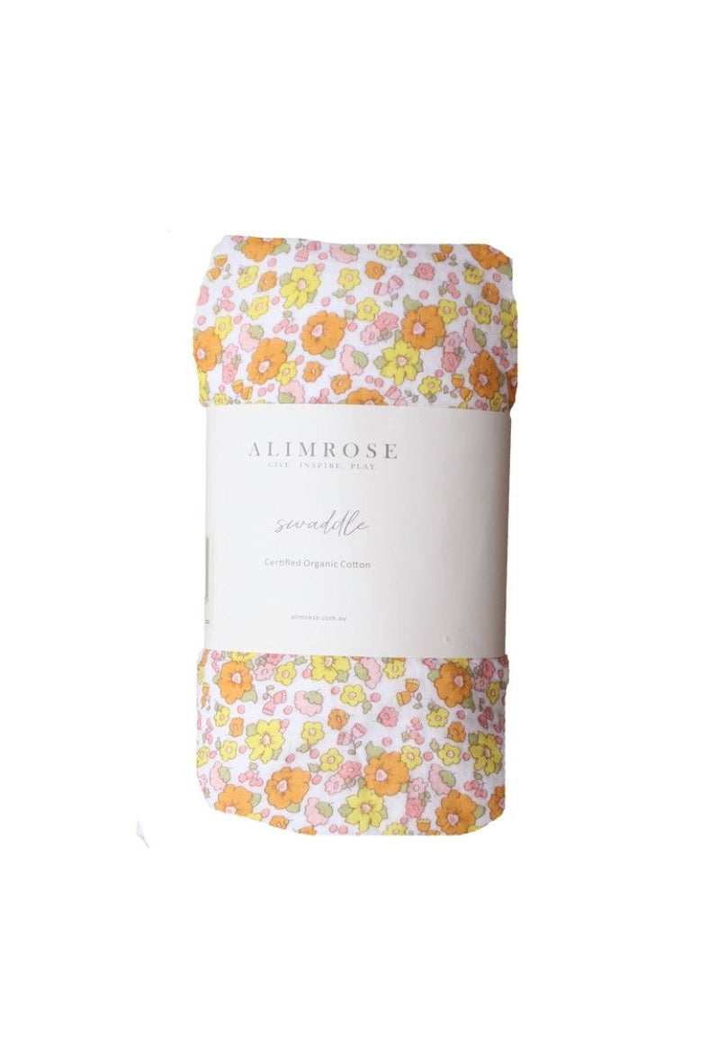 Muslin Swaddle - Marigolds