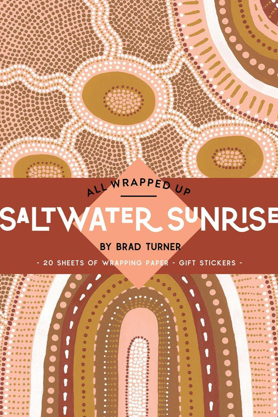 All Wrapped Up - Saltwater Sunrise By Brad Turner