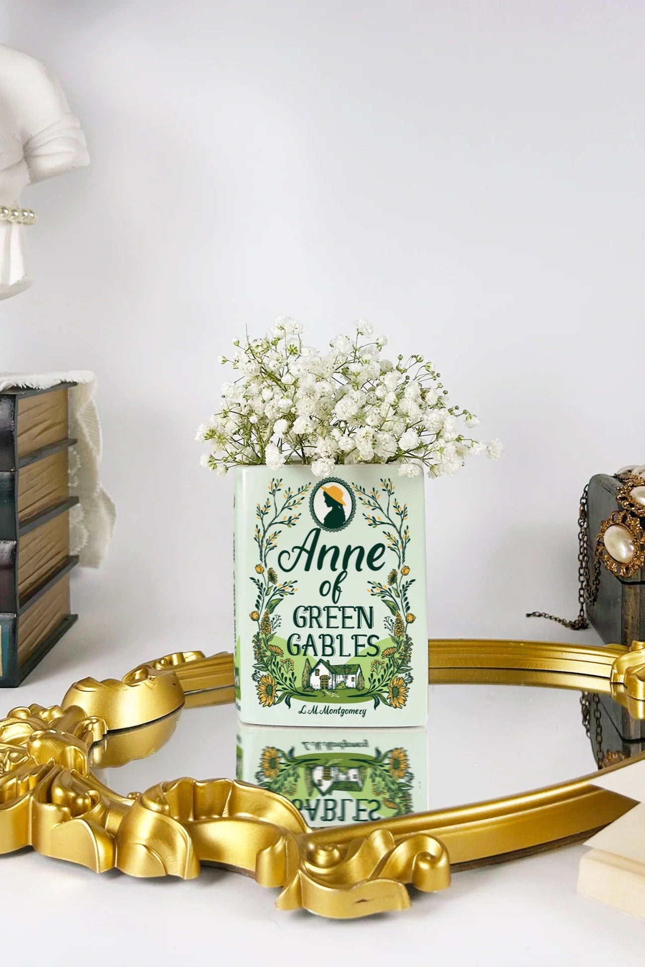 Anne of Green Gables Ceramic Book Vase - Large