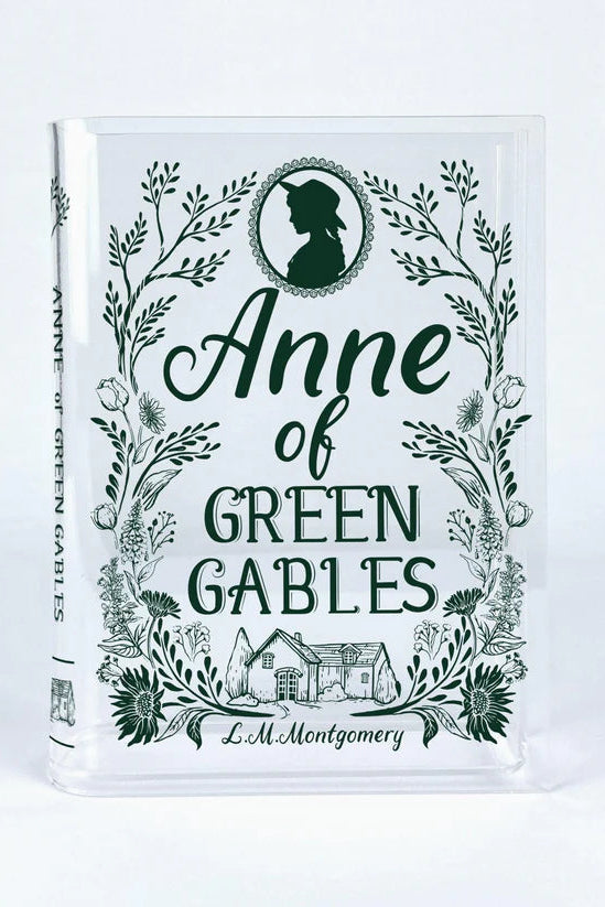 Anne of Green Gables - Green Acrylic Book Vase