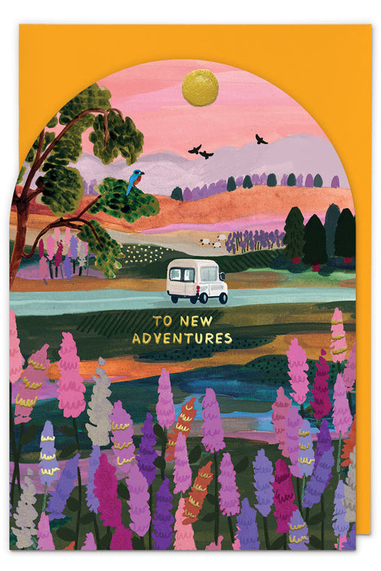 New Adventures Greeting Card