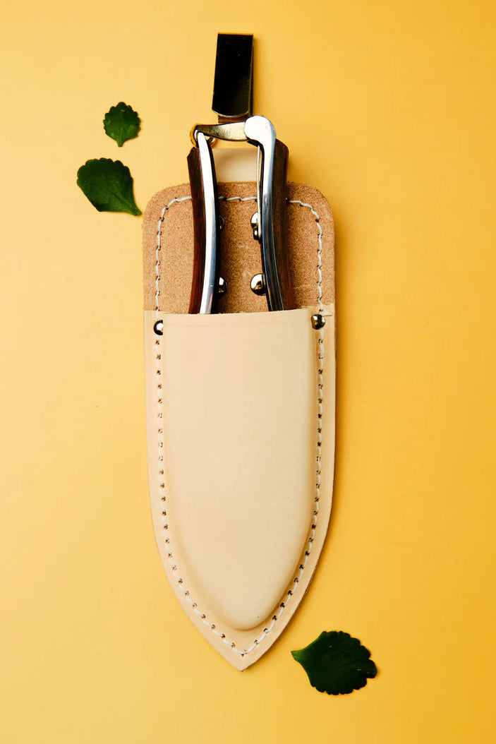 Leather Holster for Gardening Shears