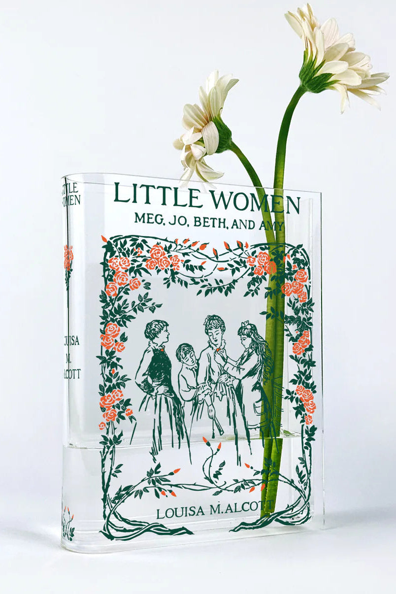 Little Women - Acrylic Book Vase