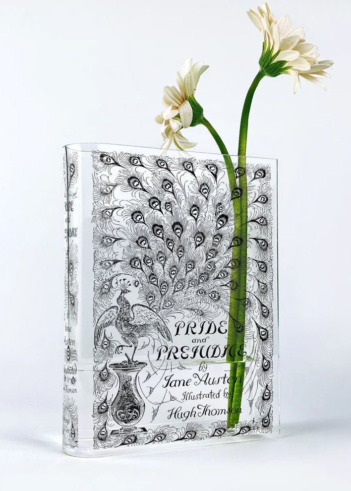 Pride and Prejudice - Acrylic Book Vase
