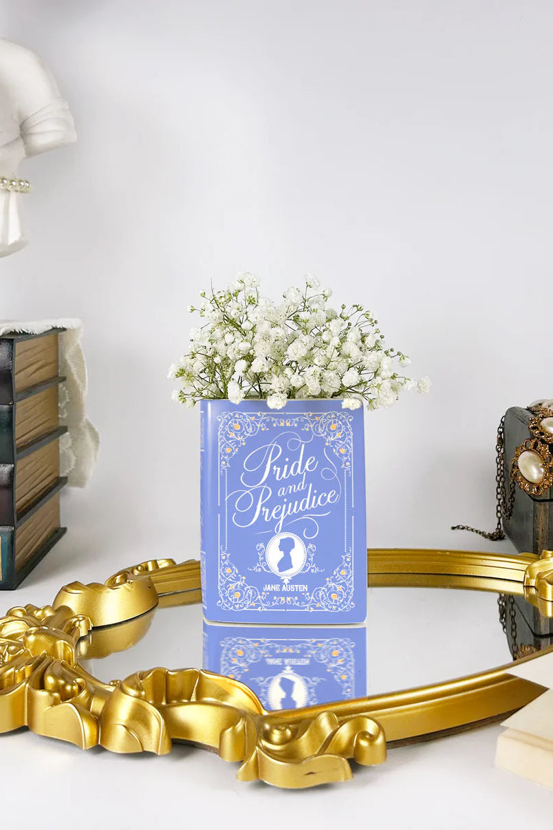 Pride and Prejudice Ceramic Book Vase - Large