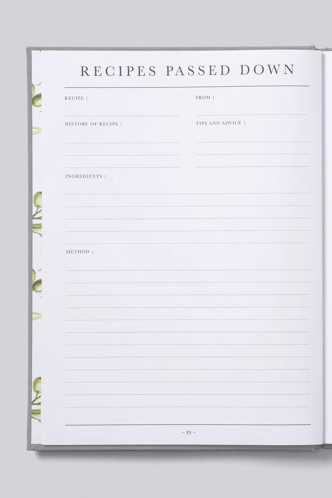 Recipes Passed Down - Wine