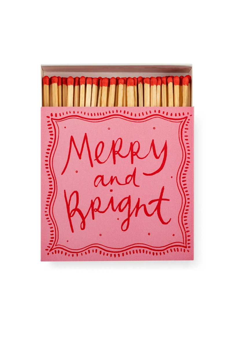 Square Matchboxes | Merry and Bright