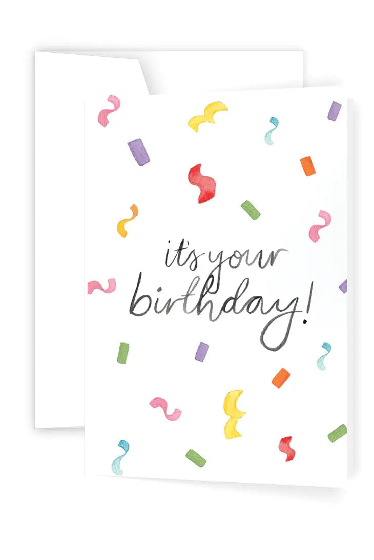 It's you birthday confetti - Greeting Card