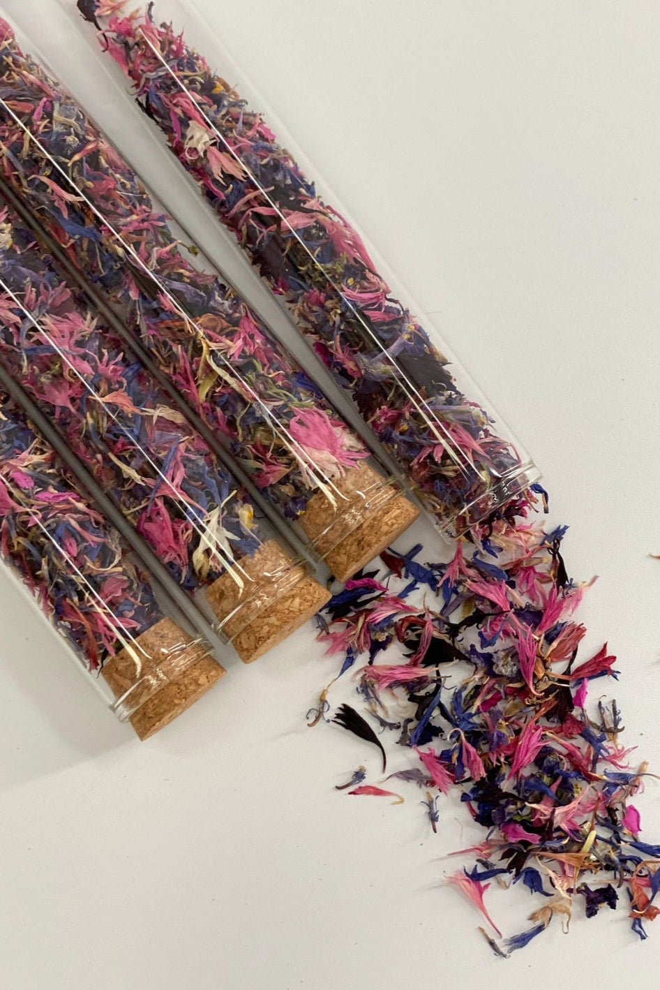 Edible Flowers - Berry mix test tube