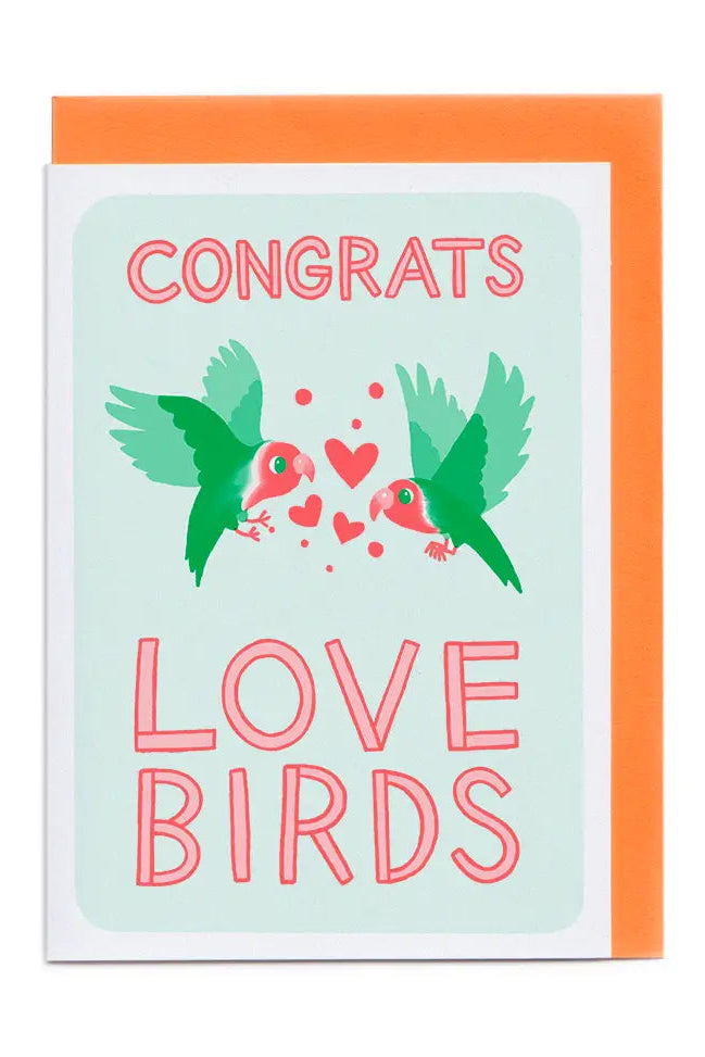 Love Birds - Neighbourhood Press Gift Card – Little Triffids Flowers