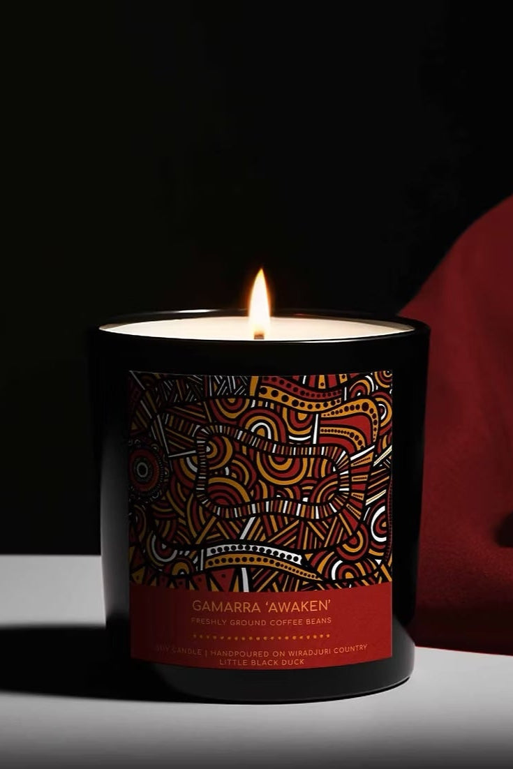 Little Black Duck Candle Large - 'Gamarra' (awaken)