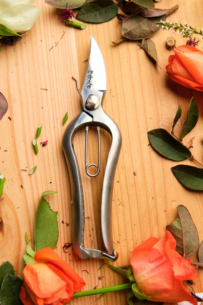 Handmade Japanese Budding Secateurs - Stainless Steel