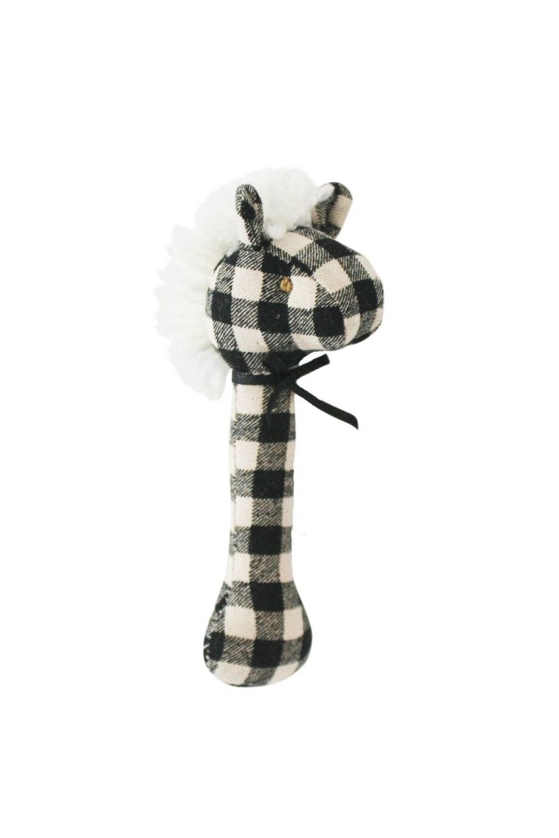 Baby Rattle - Check Pony