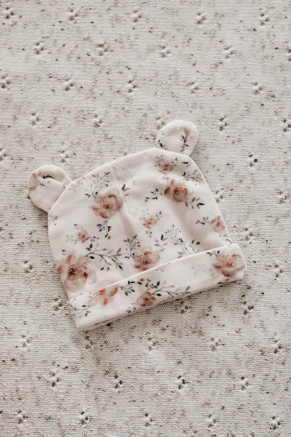 Newborn Beanie - Flowers