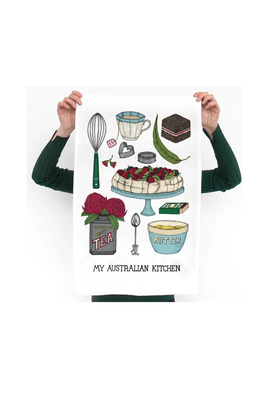 Australian Kitchen - Art Tea Towel