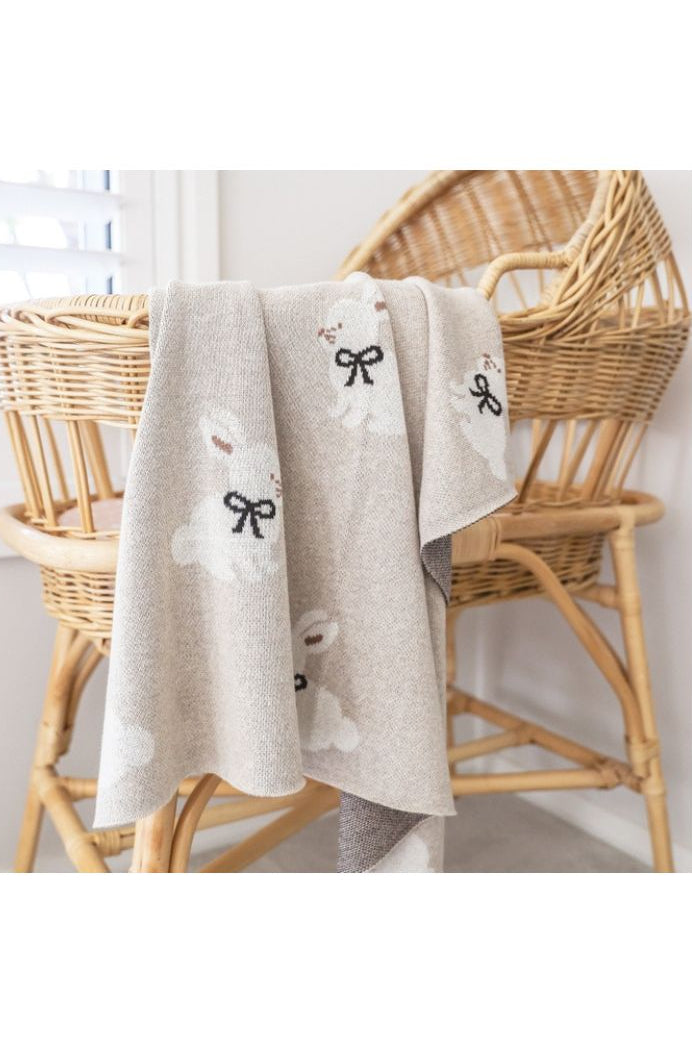Baby Blanket - Bunny Neutral