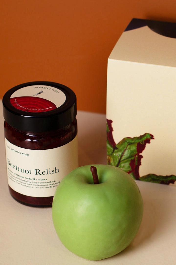 One Beetroot, One Apple - A Relish & Candle Gift Set Grande