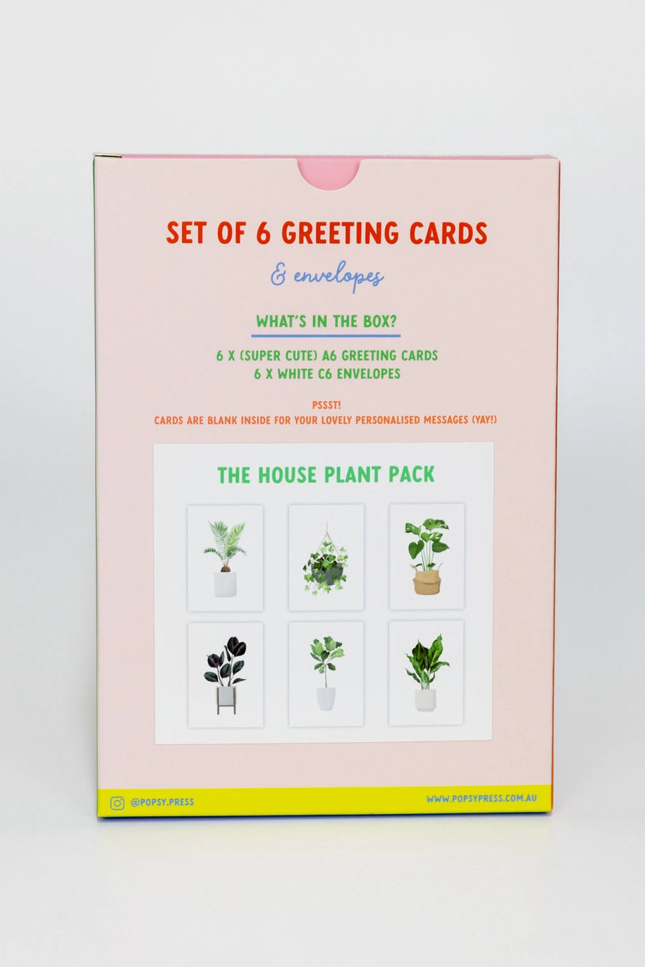 Popsy Press set of 6 gift cards