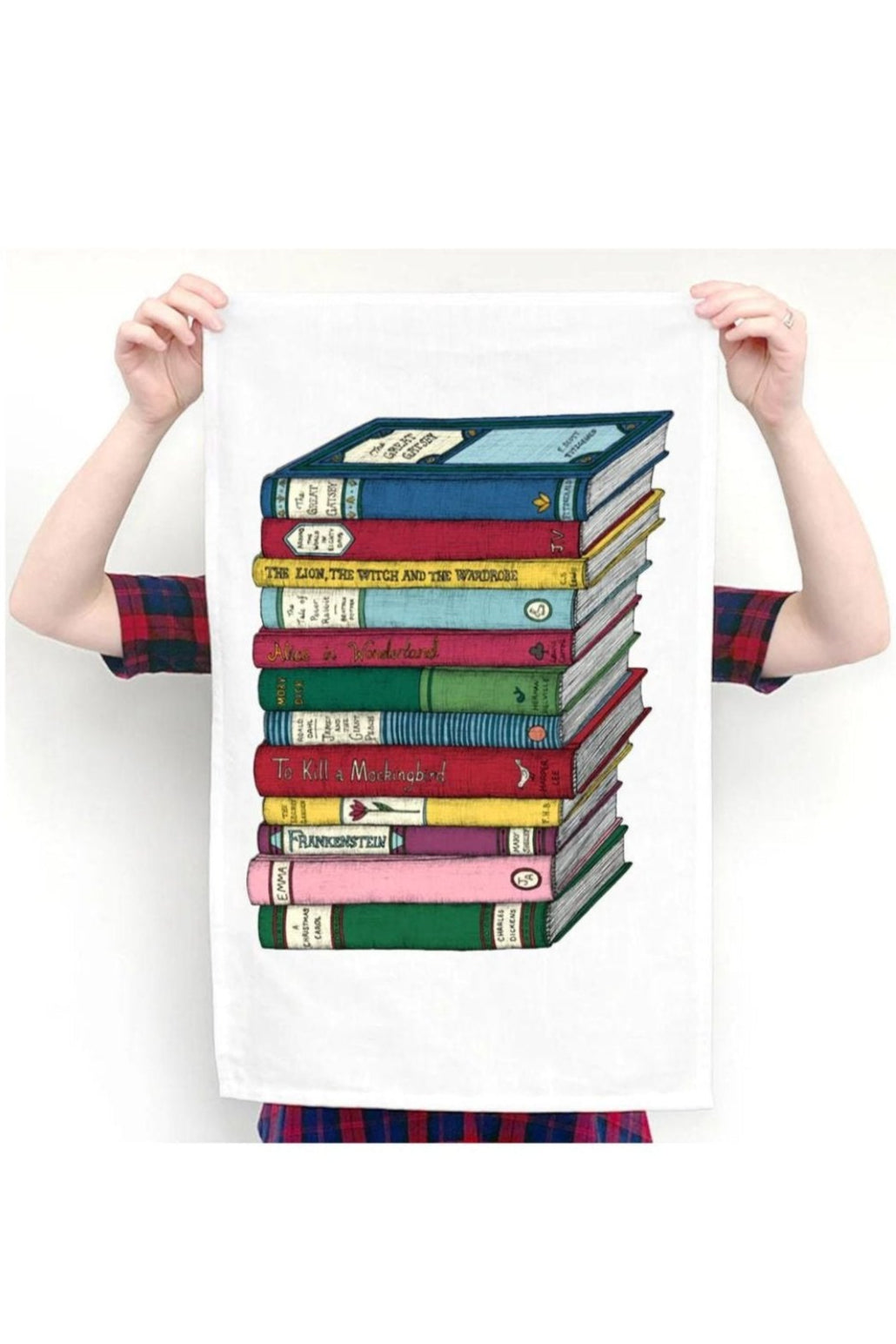 Book Lovers - Tea Towel