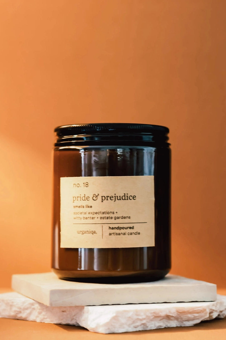 Pride & Prejudice Bookish Literary-Inspired Scented Candle