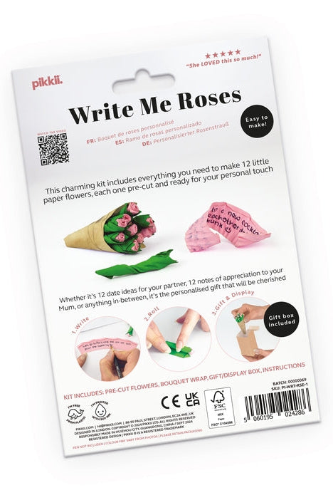 Mini Notes - Write Me Roses