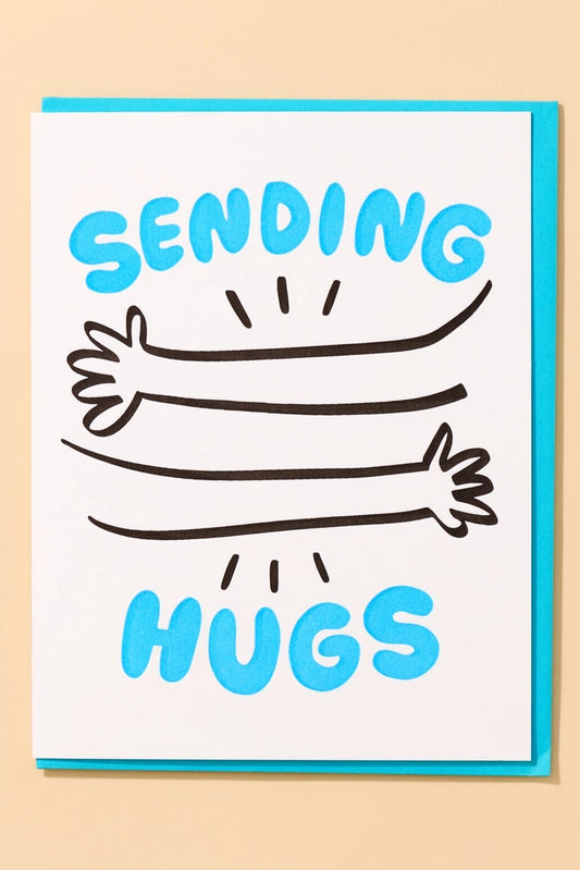 Sending Hugs Greeting Card