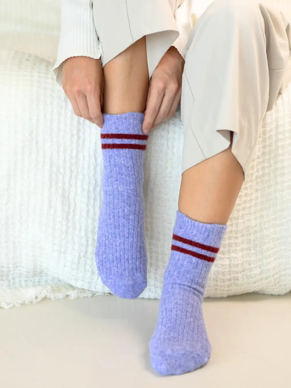 The Comfiest Socks - Racing Stripe