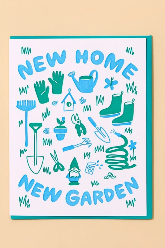 New Home, New Garden Greeting Card