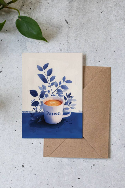 Time to Pause Card
