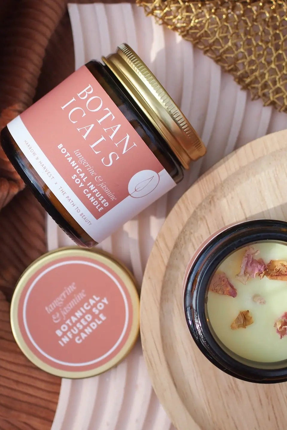 Candle Riff Botanicals Mini Candle – Little Triffids Flowers