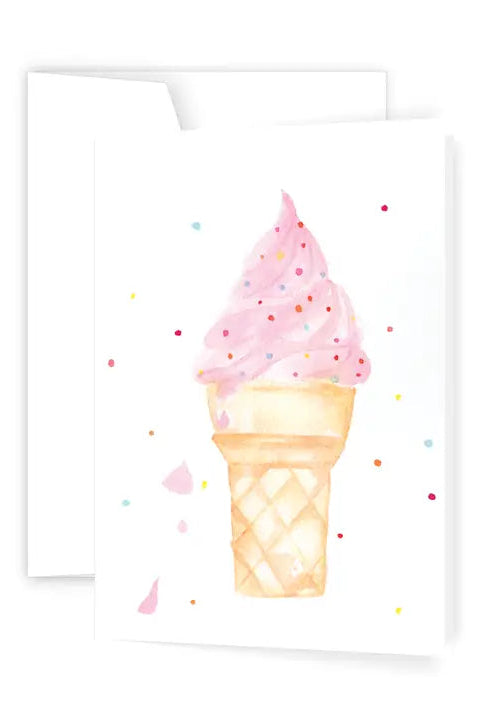 Ice Cream - Greeting Card