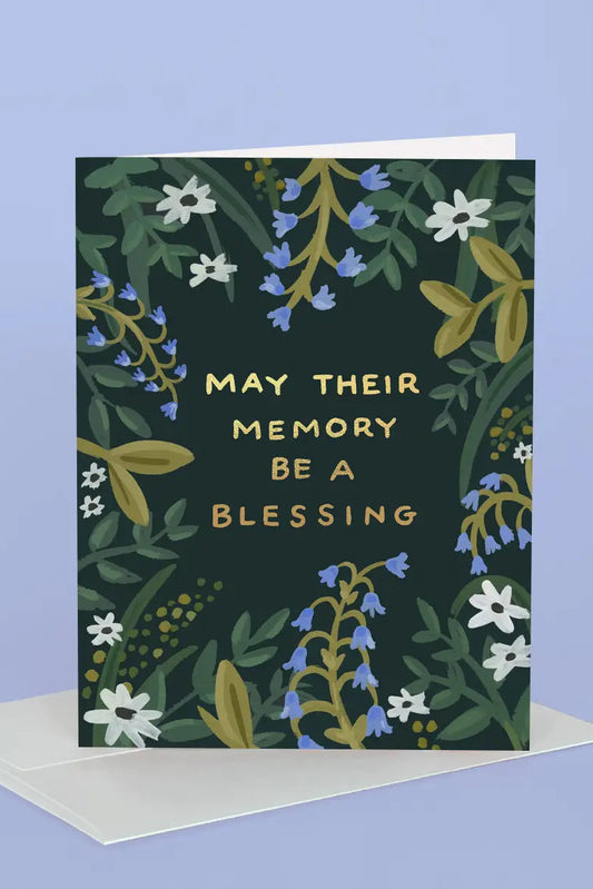 Memory Blessing - Greeting Card