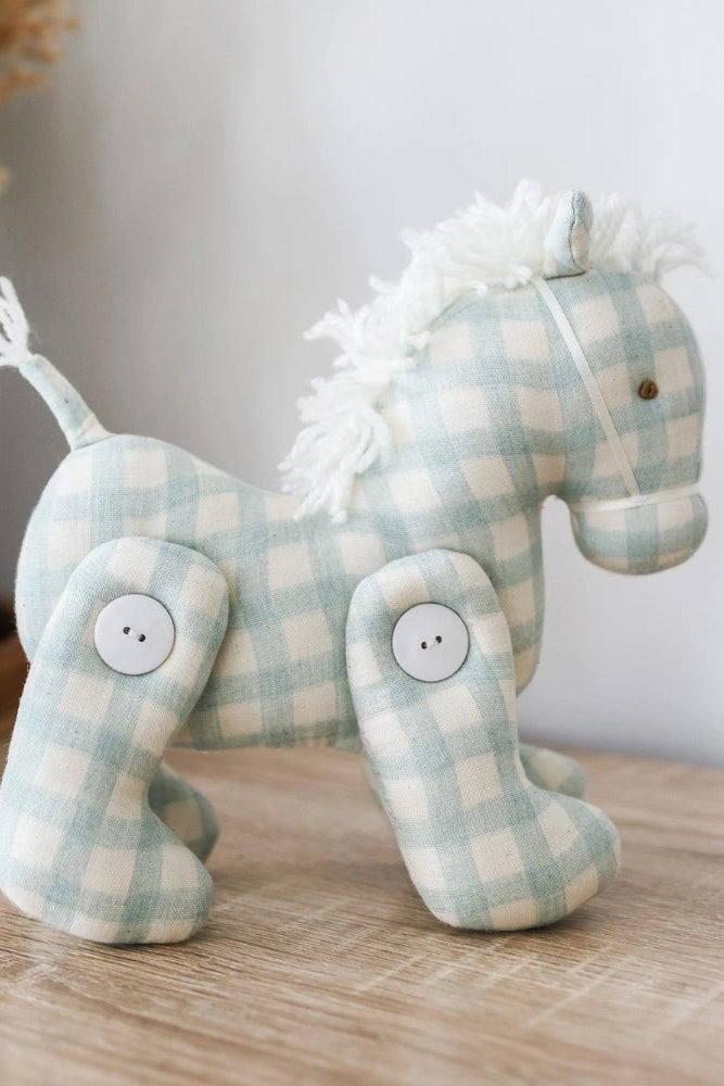 Jointed Pony - Sage Check