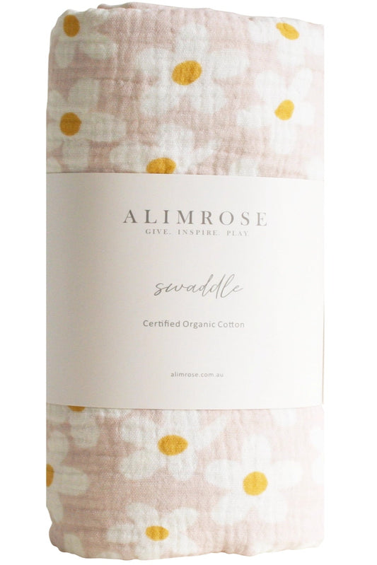 Muslin Swaddle - Daisy
