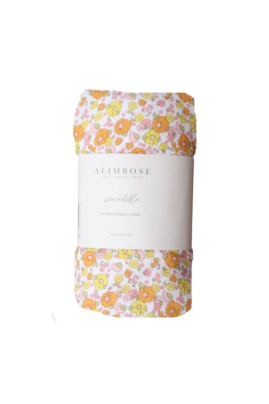Muslin Swaddle - Marigolds