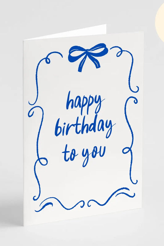 Happy Birthday to you - Popsy Press Mini card