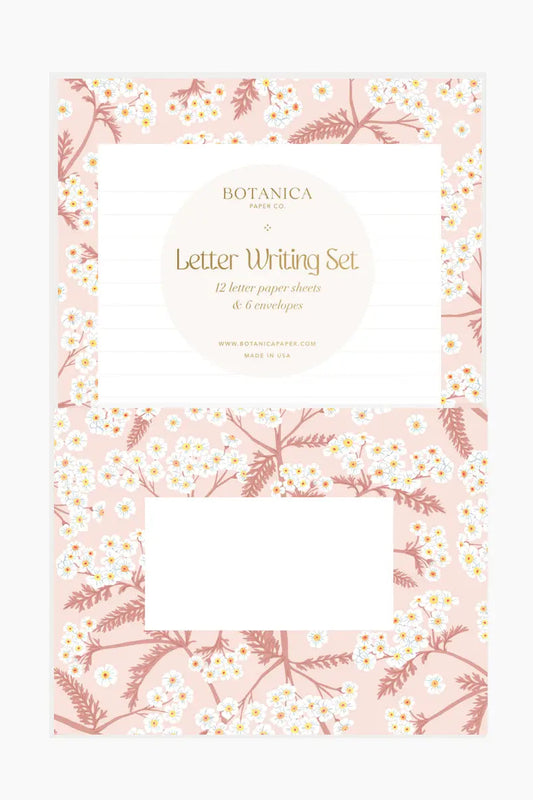 Letter Writing Set | Pink Yarrow