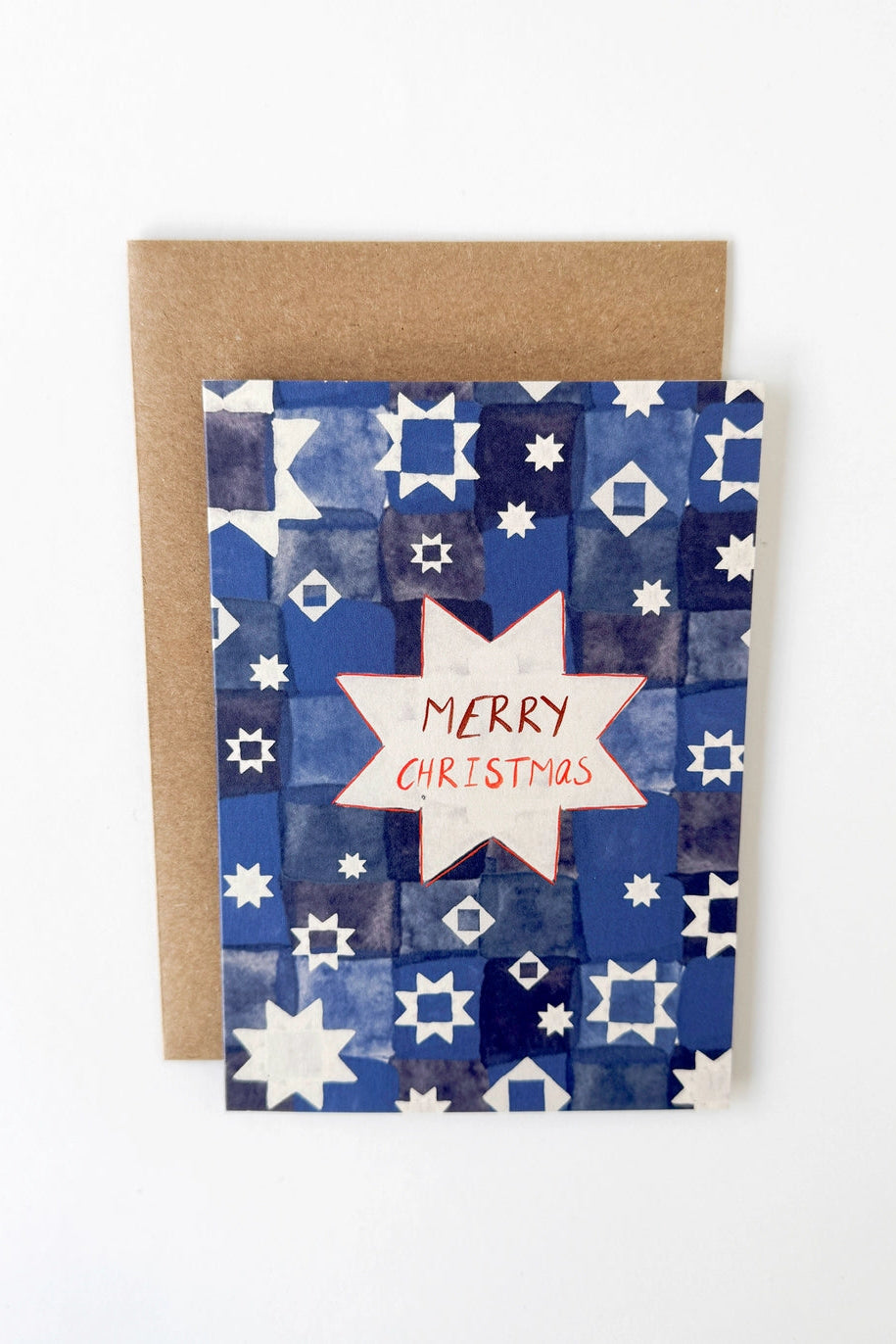 Merry Christmas Big Star Card