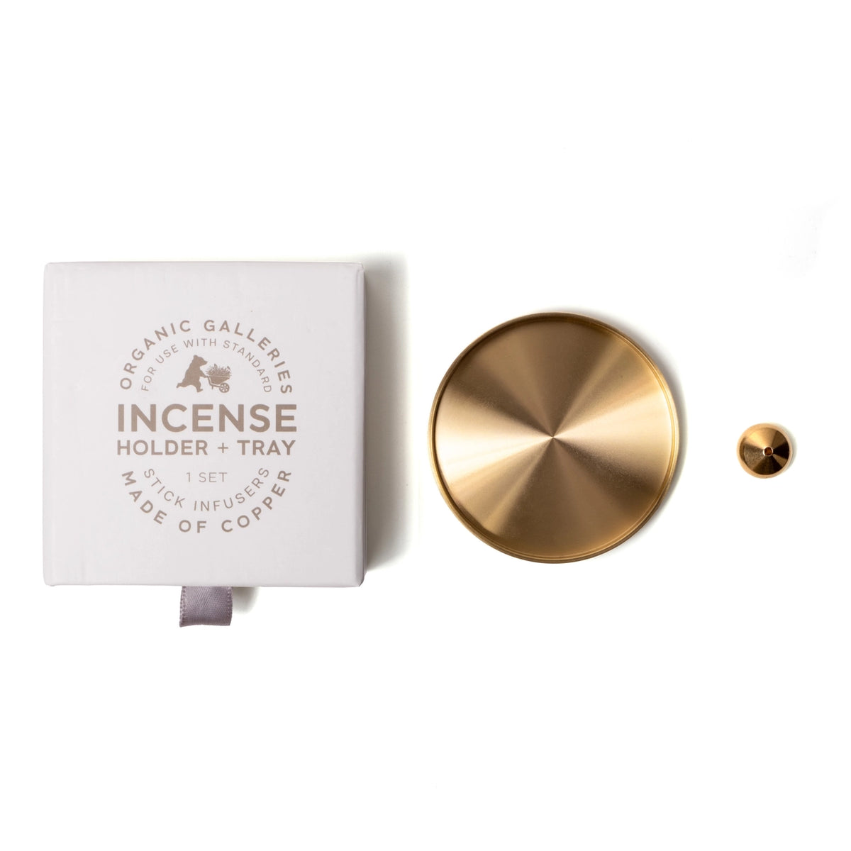 Copper Incense holder and Tray
