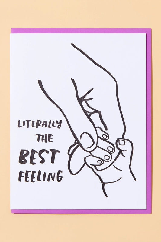 Tiny Hand Hold Greeting Card