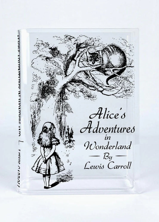 Alice's Adventures in Wonderland  - Acrylic Book Vase