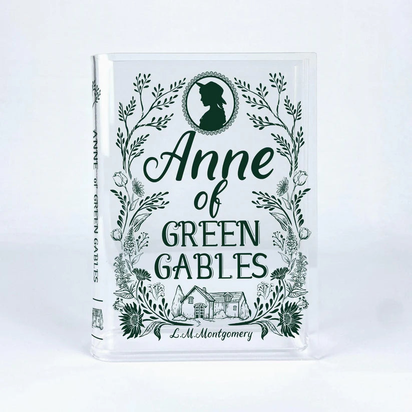 Anne of Green Gables - Green Acrylic Book Vase