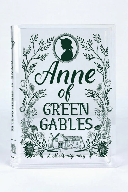 Anne of Green Gables - Green Acrylic Book Vase
