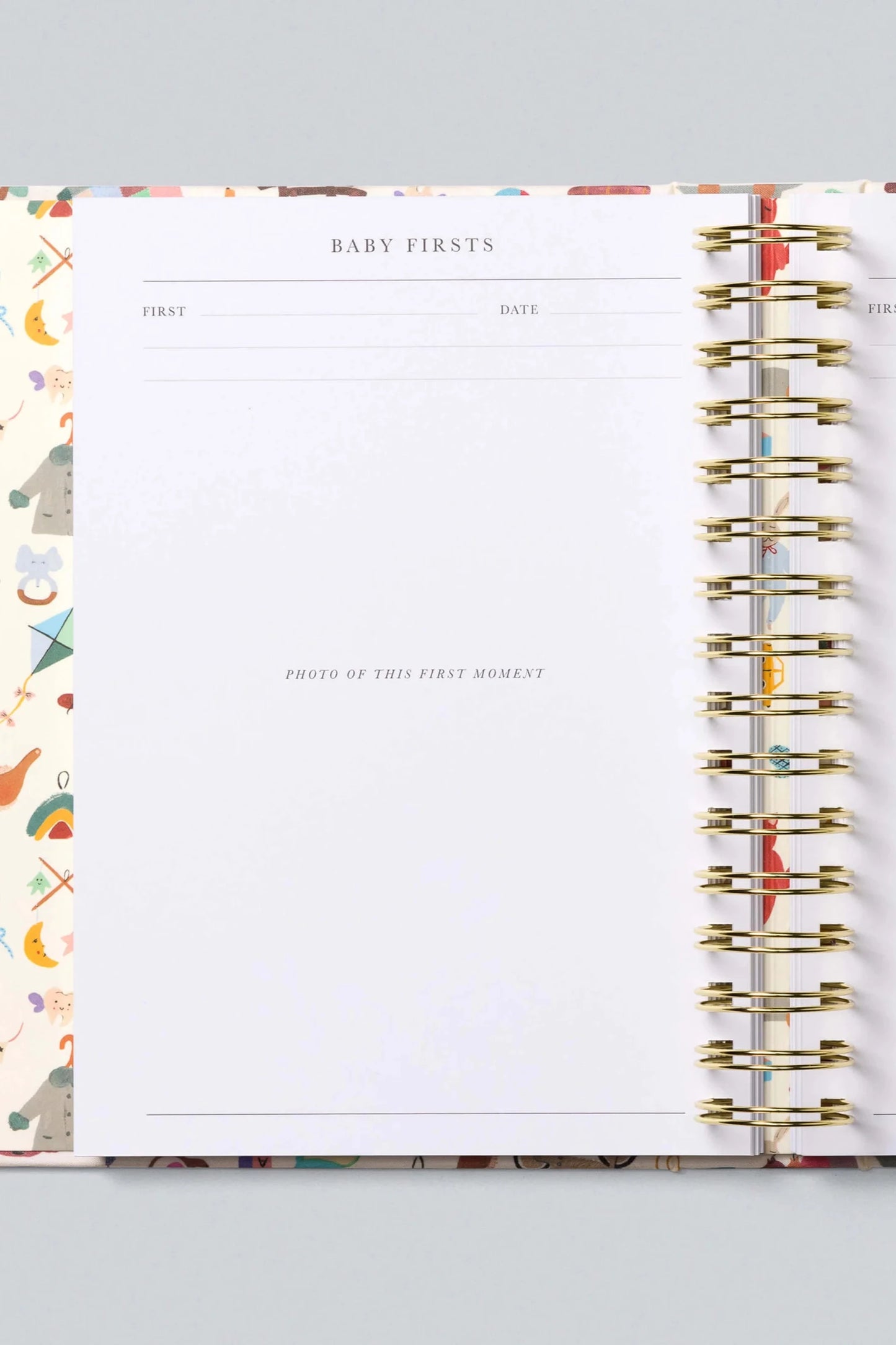 Baby Firsts Journal in Keepsake box