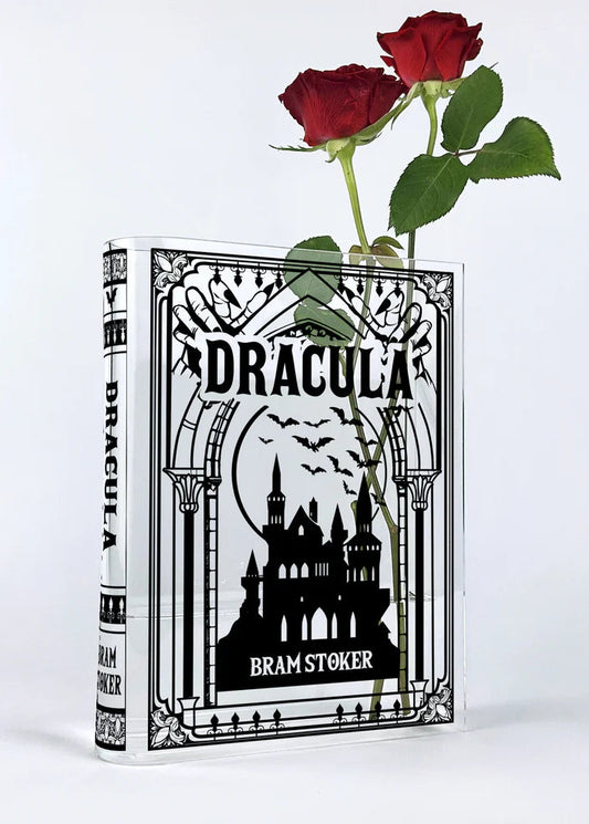 Dracula - Acrylic Book Vase