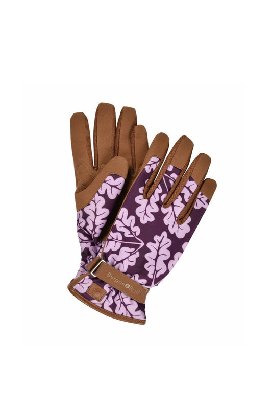 ‘Love the Glove’ Gardening Gloves - Purple Oak Leaf